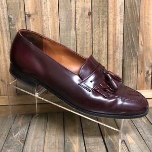 Bostonian Burgundy Men’s Dress Shoe Loafer 11 M
